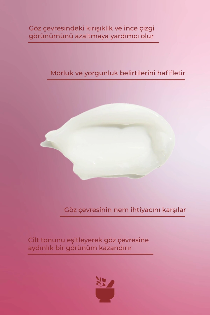 Cosmed ve   Peptitli Aydınlatıcı Göz Kremi - Eye Contour Peptide BTX Cream - 15 ml