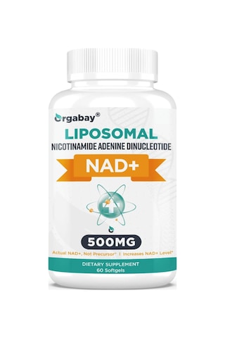 Orgabay Liposomal Nad+ Supplement 500 Mg, High Absorption, Bo...