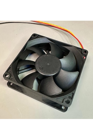 12v 80x80 Hengtai Fan 3 Pin