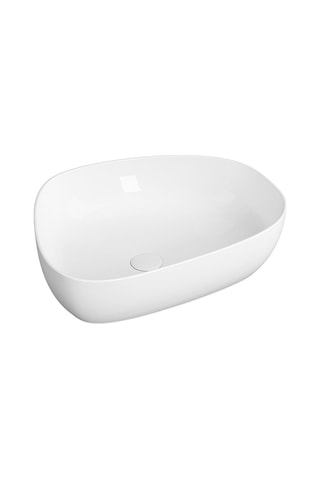 Vitra Outline Asimetrik Lavabo 56 CM Beyaz 5991B403-0016