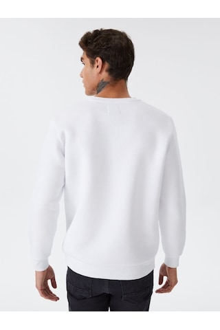 LOFT Regular Fit Erkek Sweatshirt Lf2030835 Q1.v1 Beyaz