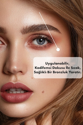 Farmasi Midnight Touch Yumuşak Sünger Uçlu Likit Bronzlaştırıcı Drizzled Bronze 12 ML