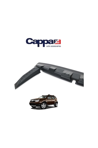 Dacia Duster Arka Cam Üstü Spoyler Mat Siyah Abs 2010-2017