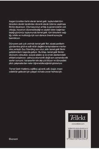 Tellekt - Temel Gelir - 9786058043343 9786058043343