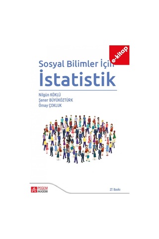 Sosyal Bilimler İçin İstatistik E-kitap