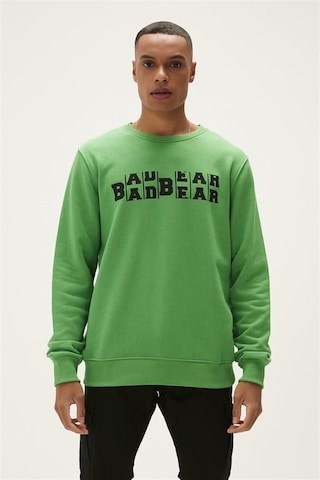 Bad Bear 22.02.12.009-c13 Counter Erkek Sweatshirt Yeşil