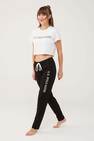 U.S. Polo Assn. Kadın Siyah Pijama Altı 16601 Siyah