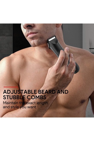 Samdoo Erkekler İçin Usb Şarjlı Elektrikli Tüy Kesici - Vücut Tüyü, Sakal Ve Saç Keseci, Kolay Kullanım, Kompakt Tasarım Çok Renkli