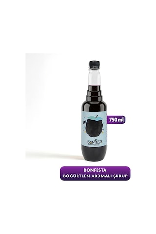Bonfesta Böğürtlen Aromalı Kahve ve Kokteyl Şurubu 750 ML