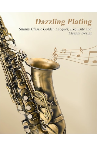 Eastar As-ıı-ab Mi Bemol Alto Saksofon Vintage