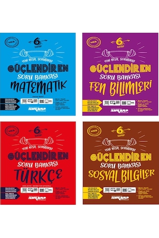 Ankara Yayınları 6.Sınıf Matematik Fen Türkçe Sosyal S.B. Set Ankara Yayınları 6.Sınıf Matematik Fen Türkçe Sosyal S.B. Set