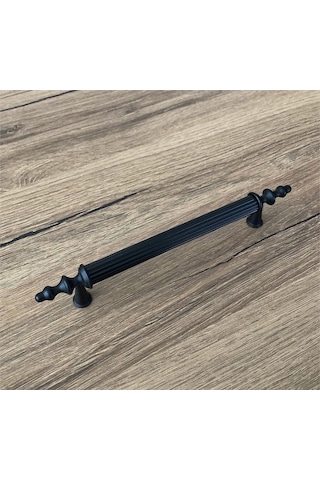 Mat Siyah Mobilya Dolap Mutfak Çekmece Kulpu 64 Mm 6,4 Cm 1 Adet