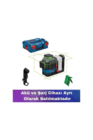 Bosch Gll 18v-120-33 Cg Yeşil Çizgi Lazer Akü Ve Şarj Yoktur 0601065101