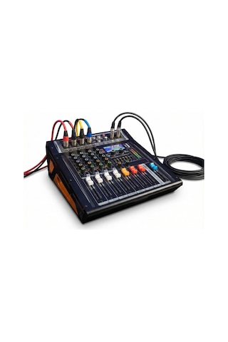 Rose Rp4-pm700 4 Kanal Usb/mp3 Bluetooth Power Mikser