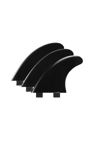 Vkemall G5 Tpu Kayak Ayakçıkları 3'lü Set - Esnek, Güvenli Kullanım - Sürf Tahtası Yerine Değiştirme Parçaları Siyah