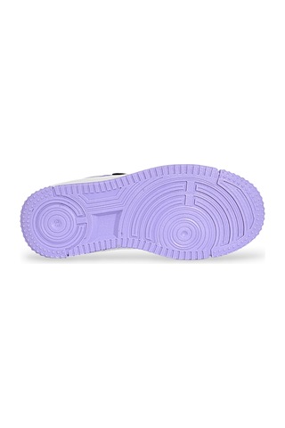 Kidessa 1608 Anatomik Tabanlı Unisex Çocuk Ve Genç Sneakers Ayakk Siyah Mor