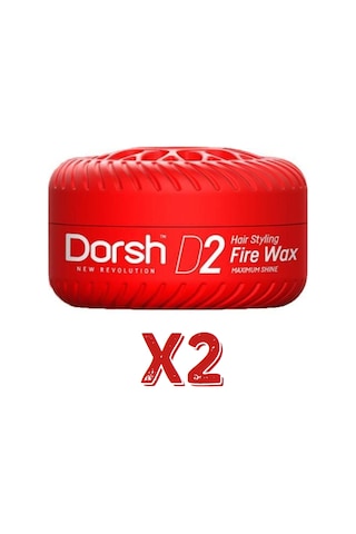Dorsh Saç Şekillendirici Wax Fire Wax D2 150 Ml 2 Adet