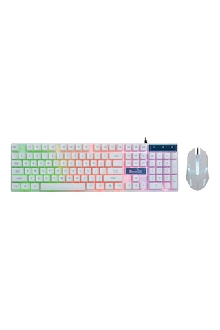 Shipadoo D280 RGB Kablolu Mekanik Klavye Mouse Set
