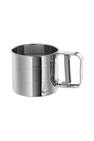 Çelik Idealısk Un Eleği, Paslanmaz Çelik, 10,5 Cm Çok Renkli