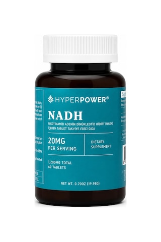 Hyperpower NADH 20Mg 60 Tablet