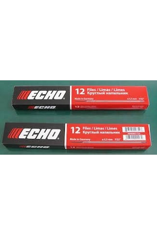 Echo 3/16 4.8mm Motorlu Testere Eğesi Orta 6li Paket