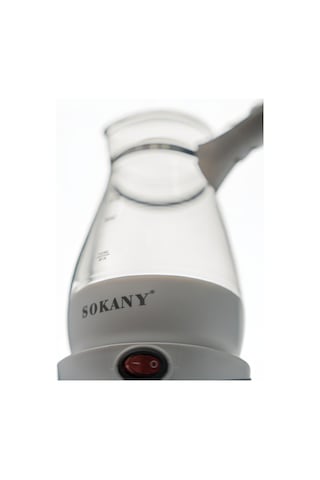 Sokany YLW-607 600 W Cam Elektrikli Türk Kahvesi Makinesi