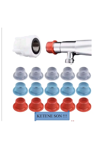 Tesisat Keteni Yerine 1/2 Sızdırmaz Teflon Conta 100'lü Paket