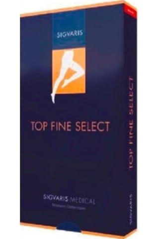 Sigvaris Top Fine Select Ccl2 Diz Altı Varis Çorabı Siyah CCL2 L Açık Kısa