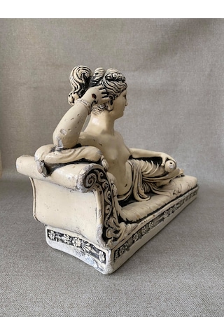 Antika Nü Kadın Heykeli - Alçı Kadın Biblo