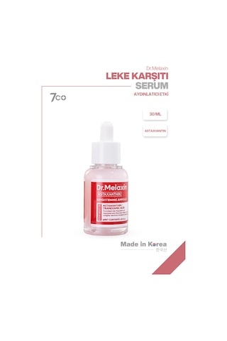 Leke Karşıtı Aydınlatıcı Ampül Astaxanthin Içerikli, Cilt Tonu Eşitleyici Aydınlatıcı Bakım 30ml