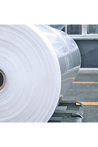 10X25 M. Naylon Branda Şeffaf Sera Naylonu Brandası Sera Örtüsü S