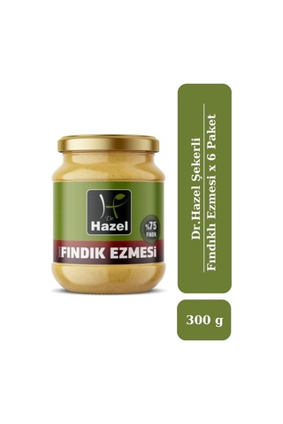 Drhazel Şekerli Fındık Ezmesi 300 G X 6 Paket