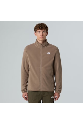 The North Face M Glacier Fleece Jacket Erkek Polar Ceket-30537 Kahverengi