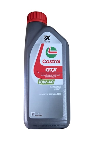 Gtx 10w-40 Sentetik Motor Yağı