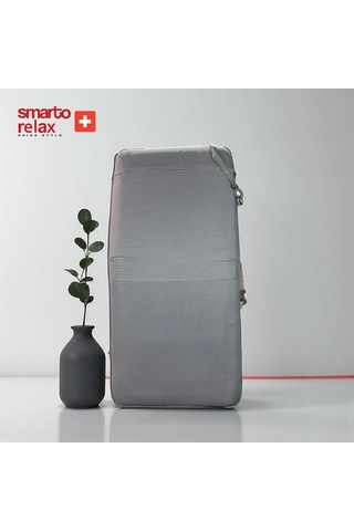 Smarto Relax Marine Tekne Şezlong Minderi Suya Dayanıklı Gri