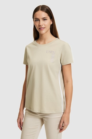 U.s. Polo Assn. Kadın Açık Haki Tişört 50323476-vr183 Acık Hakı