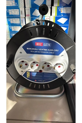Roll 1 Seyyar Kablo Makarası Kablosuz