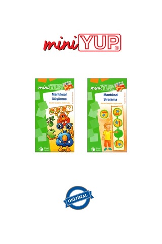 Miniyup 6 - 8 Yaş Mantıksal Düşünme Eğitim Seti