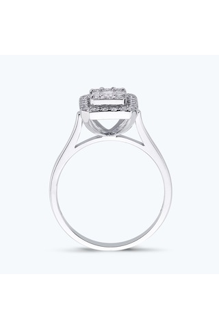 Altınbaş Pırlanta Baget Yüzük Ppa002-14k Altın