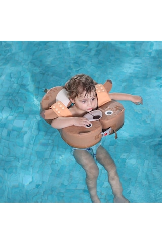 Mambobaby Katlanabilir Göğüs Destekli Yüzme Simidi - Ayı