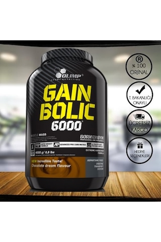 Olimp Gain Bolic (Gainer) Karbonhidrat 3500Gr + Hediyeli Olimp Gain Bolic (Gainer) Karbonhidrat 3500Gr + Hediyeli