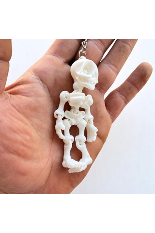 Dikiz Aynası Bilgisayar Kasa Süsü İskelet Anahtarlık