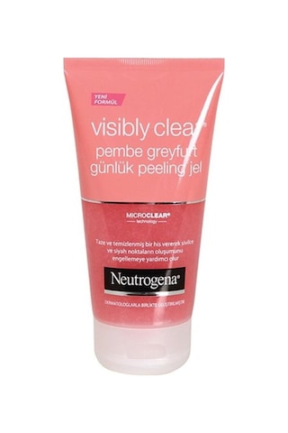 Neutrogena Pembe Greyfurt Canlandırıcı Günlük Peeling Jel 150 ML