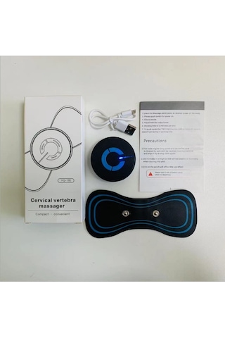 Skycity Usb Şarjlı Ems Nötral Masaj Aleti - Mini Taşınabilir Boyut, Omuz Ve Boyun İçin Akıllı Pulsasyon Teknolojisi, Ev Kullanıma Uygun Varsayılan