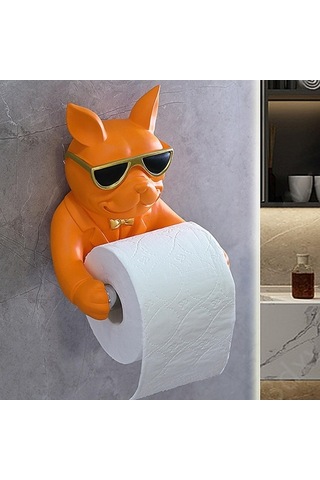 Tongxida Suntek Ev Banyo Kağıt Tutucu Duvara Monte Turuncu Turuncu