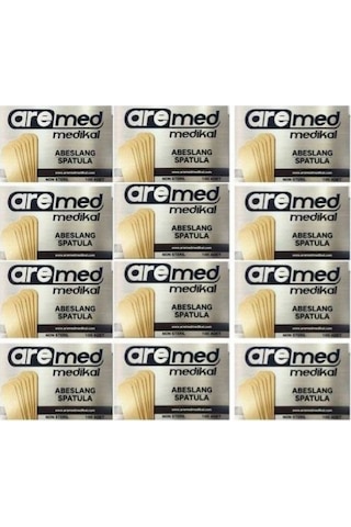 Aremed Abeslang Tahta Dil Basacağı Dil Çubuğu Ahşap Ağda Spatulası 12 x 100'lü Aremed Abeslang Tahta Dil Basacağı Dil Çubuğu Ahşap Ağda Spatulası 12 x 100'lü