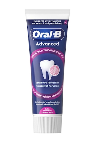 Oral-b Advanced Hassasiyet Koruması Diş Macunu 75 Ml 2'li Avantaj Paketi Mıchu