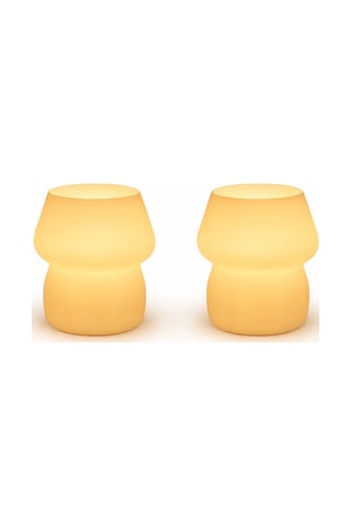 Mini Led Mum Işıklı Dekoratif Gece Lambası Masa Üstü Mumluk 3d Baskı Çok Renkli