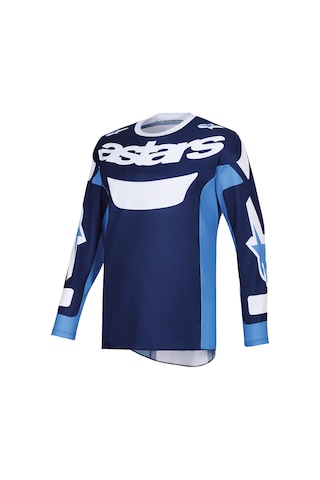 Alpinestars Racer Riway Off-road Motosiklet Jerseyi Beyaz Siyah