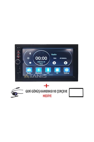 Peugeot 307 Double Teyp Multimedya Bt-Usb Dokunmatik Ekranlı